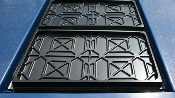 Polypropylene Drip Trays for Four-Post Car Lifts